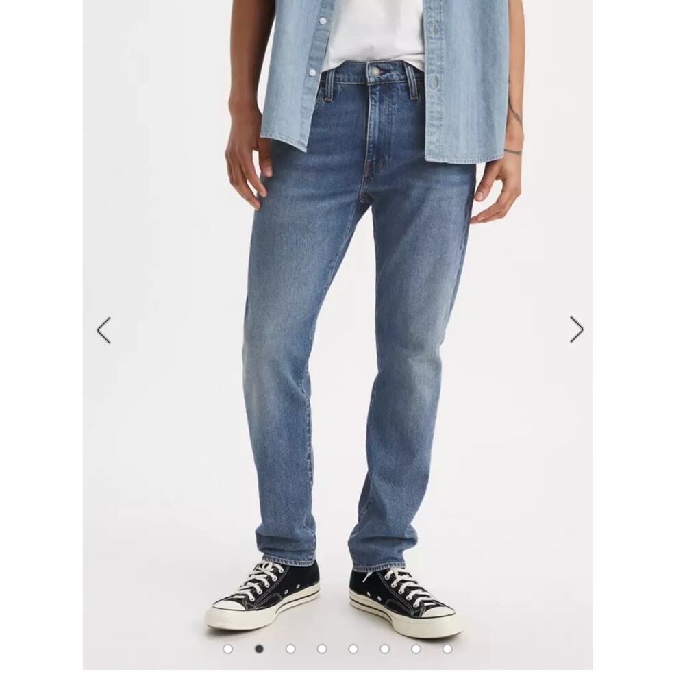 Levi's 502 Men's 29 x 32 Light Wash Denim Straight Leg